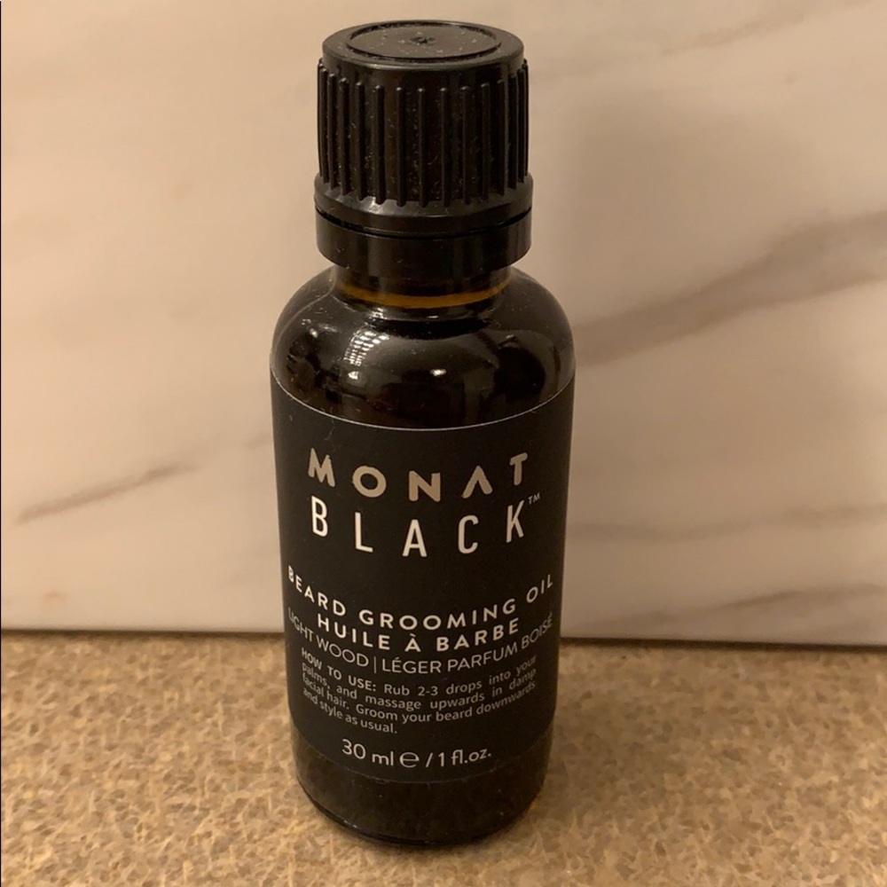 monat black beard oil: NEVER OPENED
